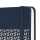 Notizbuch Jolie midnight blue liniert 80 g/m² A6 Hardcover 174 Seiten