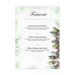 Weihnachts-Motiv-Papier Tannenzapfen grün/weiß 90 g/m² A4 100 Blatt