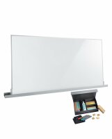 SIGEL MUB05 Bundle Wall rail Meet up - 200 x 88 x 9 cm - Farbkombination -  1x Agiles Whiteboard Meet up 900x1800mm, 1x Wandschiene Meet up, 1x Starterset