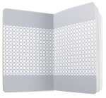 Notizbuch Jolie - glacier grey liniert 80 g/m² A6 Hardcover 174 Seiten