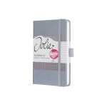Notizbuch Jolie - glacier grey liniert 80 g/m² A6 Hardcover 174 Seiten