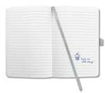 Notizbuch Jolie - glacier grey liniert 80 g/m² A6 Hardcover 174 Seiten