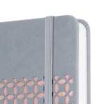 Notizbuch Jolie - glacier grey liniert 80 g/m² A5 Hardcover 174 Seiten