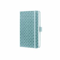 SIGEL JN118 Notizbuch Jolie - sky blue - liniert - 80 g/m² - ca. A6 - hellblau - Hardcover - 174 Seiten - FSC-zertifiziert