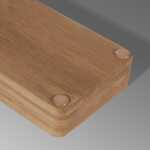 SIGEL VA200 Visitenkarten-Aufsteller für bis zu 30 Visitenkarten braun