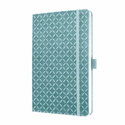 SIGEL JN119 Notizbuch Jolie - sky blue - liniert - 80 g/m² - ca. A5 - hellblau - Hardcover - 174 Seiten - FSC-zertifiziert