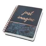 Spiral-Notizbuch Jolie - Mystic Jungle - punktkariert A5...