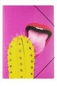 Pagna Gummizugmappe A3 PP Mouth Zine Kultur 3 Einschlagklappen