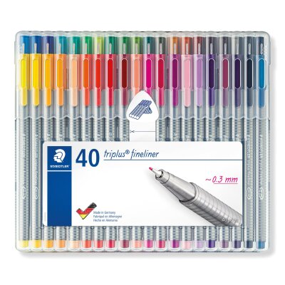 Staedtler Fineliner triplus 40ST Box