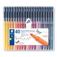 Staedtler Fasermaler triplus color 40St Box