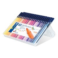 Staedtler Fasermaler triplus color 40St Box