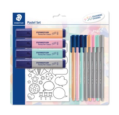 Staedtler Pastell Set Blisterkarte