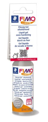 Staedtler Deko Gel Fimo liquid 50ml, silber