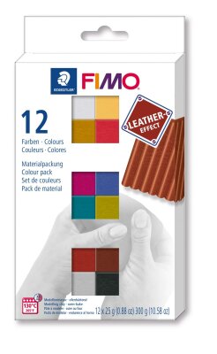 Staedtler Set Mod.masse Fimo leather-ef. MP