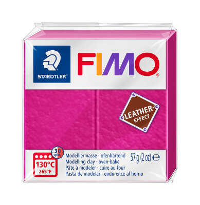 Staedtler Mod.masse Fimo leath.-ef. beere