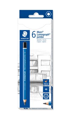 Staedtler Bleistift Mars Lumo j. 4B 100% PEFC