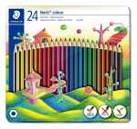 Staedtler Buntstift Noris col. 24ST 100% PEFC 4007817062654