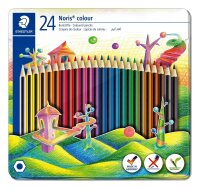 Staedtler Buntstift Noris col. 24ST 100% PEFC