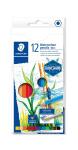 Aquarellstift Farbstift 2,9 mm, 1 Kartonetui mit 12 Farben