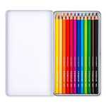 Aquarellstift 2,9 mm, hängbares Metalletui mit 12...