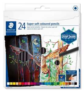 Staedtler Farbstift soft 24ST 100% PEFC 4007817052273