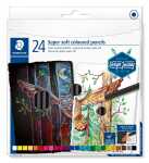 Staedtler Farbstift soft 24ST 100% PEFC 4007817052273