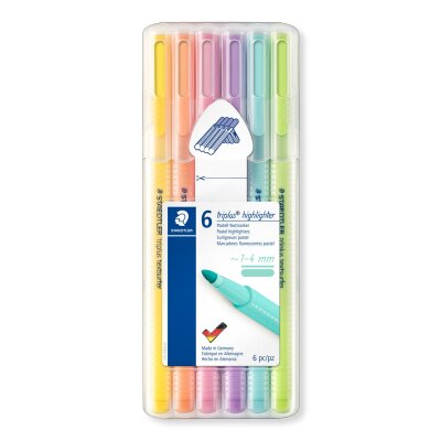 Staedtler Textmarker triplus pastel 6St Box