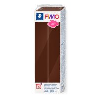 Staedtler Mod.masse Fimo soft 454g schokolade