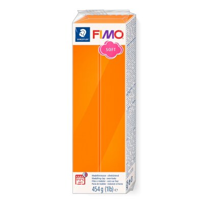 Staedtler Mod.masse Fimo soft 454g mandarine