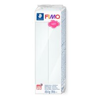 Staedtler Mod.masse Fimo soft 454g weiß