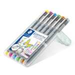 Staedtler pigment liner 0,3mm 6 Farben Box 4007817049341