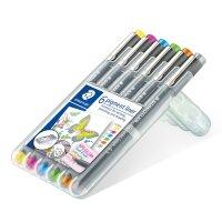 Staedtler pigment liner 0,3mm 6 Farben Box