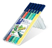 Staedtler Fasermaler triplus dino. 6St