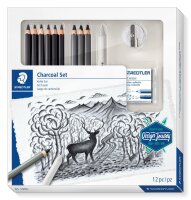 Staedtler Gemischtes Kohle Set      100% PEFC