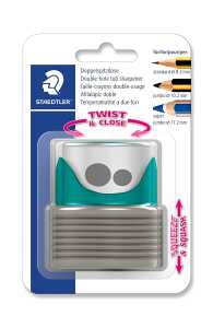 Doppelspitzdose mit Faltenbalg, 8,2 mm Ø (dünn),10,2 mm Ø