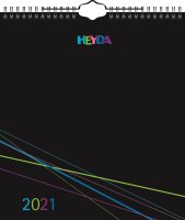 HEYDA 2070440001 Bastelkalender 2021 215 x 24 cm...