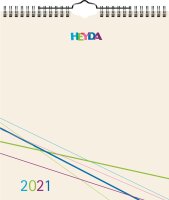 HEYDA 2070442001 Bastelkalender 2021 215 x 24 cm...