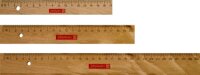 BRUNNEN Lineal 17cm Holz 104974017