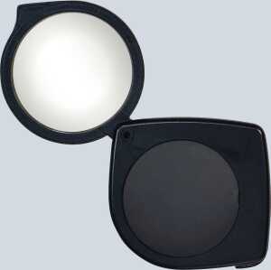 Einschlaglupe Ø 45 mm, Vergrößerung: 3 x, autom Schnellöffnerfunktion