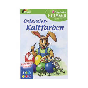 Ostereierfarbe Kaltfarben 1007796 5 Farben