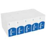 Kleenex Falthandtuch - 3-lagig, weiß, 21,5 x 31,5 cm, 1.440 Blatt