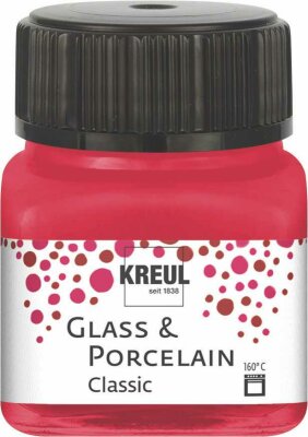 KREUL Glass & Porcelain Classic Karminrot 20 ml