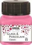 KREUL Glass & Porcelain Classic Rosa 20 ml