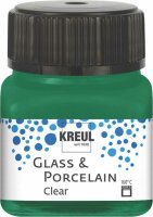 KREUL Glass & Porcelain Clear Dunkelgrün 20 ml