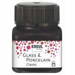 KREUL Glass & Porcelain Classic Schwarz 20 ml