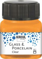 KREUL Glass & Porcelain Clear Orange 20 ml