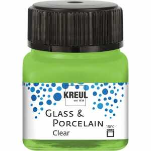 KREUL Glass & Porcelain Clear Apfelgrün 20 ml