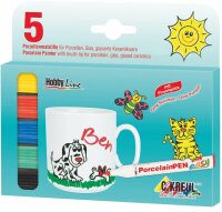 KREUL PorcelainPen easy 5er Set