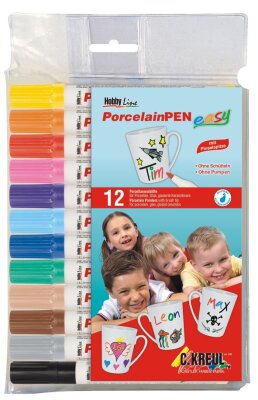 KREUL PorcelainPen easy 12er Set