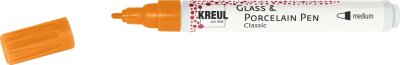 KREUL Glass & Porcelain Pen Classic medium Orange